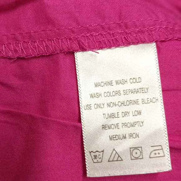 Metro style skits| Women's casual summer pink/ ruffle layer scallop skirt size 8 - Picture 7 of 10